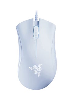 Buy DeathAdder Essential Wired Gaming Mouse White in Saudi Arabia