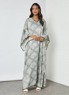 Buy Printed Abaya Black in Saudi Arabia