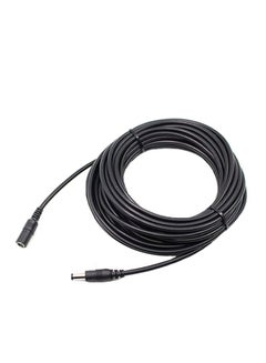 Buy Male Female Extension Cable For IP Camera Black in Saudi Arabia