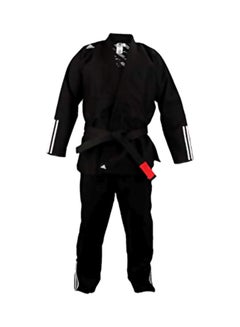 Buy Quest Brazilian Jiu-Jitsu Uniform - Black A0 in UAE