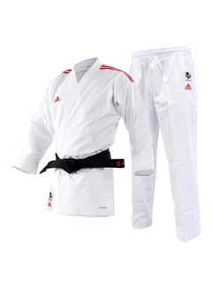 Shop adidas AdiZero Karate Uniform - White/Red, 165cm online in Dubai, Abu  Dhabi and all UAE