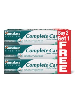 Buy Complete Care Herbal Toothpaste Set Pack Of 3 Multicolor 100ml in Saudi Arabia