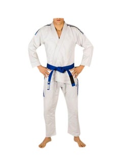 Buy Contest Brazilian Jiu-Jitsu Uniform - Brilliant White, A4 A4 in UAE