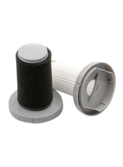 Buy 2-Piece Vacuum Cleaner Filter For Deerma Vacuum Cleaner DX700/DX700S Grey/Black/White in UAE