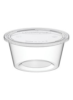 Buy 500-Piece Plastic Portion Cups Clear in UAE