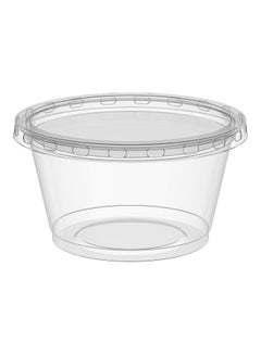 Buy 500-Piece Plastic Portion Cups Clear in UAE