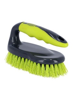 Buy Floor Dish Brush Green/Grey 10cm in Saudi Arabia