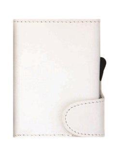 Buy Genuine Leather RFID Protection Card Holder White in Egypt