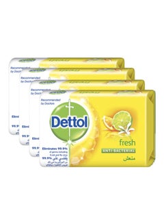 Buy Fresh Anti-Bacterial Soap 165grams Pack of 4 in Saudi Arabia