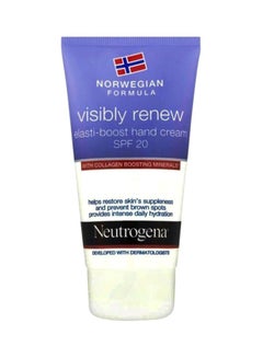 Buy Norwegian Formula Visibly Renew Hand Cream SPF 20 75ml in UAE