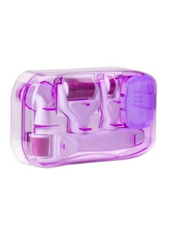Buy 6 in 1 Roller Kit White/Pink/Purple 6.89x4.09x0.61cm in UAE