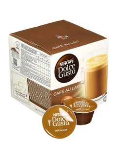 اشتري كبسولات دولتشي جوستو - 16 كبسولة قهوة لاتيه 160جرام في الامارات
