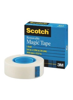 Buy 811-3436 Magic Removable Tape Clear in UAE