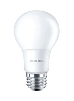 Buy LED Bulb 7W E27 6500K A60 Cool Day Light 10.7x6.1cm in UAE