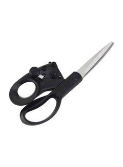 Buy Laser Guided Fabric Scissors Black/Silver in Egypt