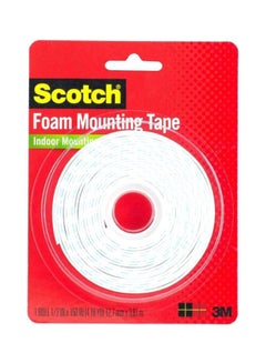 اشتري Scotch 4013 Foam Mounting Tape 12.7 mm x 3.81 m في الامارات