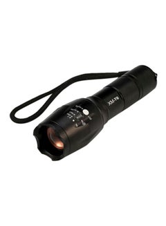 Buy Zoomable Cree LED Flashlight Black 15.5x3.7cm in Saudi Arabia