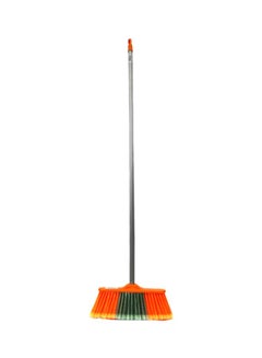 Buy Broom With Handle Orange/Green/silver in Saudi Arabia