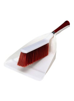 Buy Dustpan With Brush Set Assorted Color 10cm in UAE