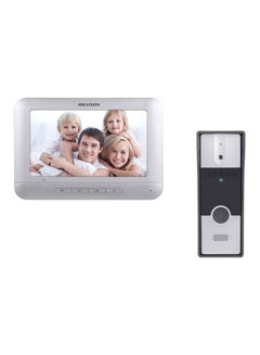 Buy Video Door Phone Set Silver 7.7x5.2x0.7inch in Saudi Arabia