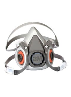 Buy Half Facepiece Reusable Respirator Grey/Orange/White in UAE