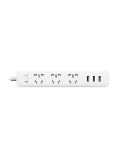 Buy Smart Power Socket White 8.9x1.6inch in UAE