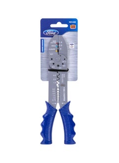 Buy Heavy Duty Crv Wire Stripper With A Soft Grip Handle Hand Tools Blue/Grey 32mm in UAE