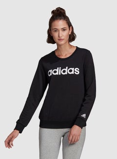 adidas core logo crew sweatshirt