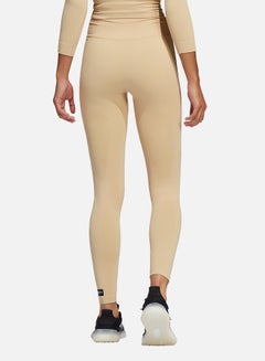 beige adidas leggings