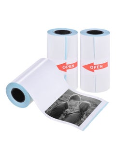 Buy Pack Of 3 Thermal Paper Rolls White in Saudi Arabia