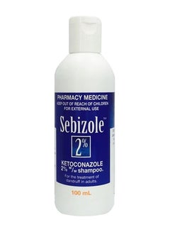 Buy Anti Dandruff Ketoconazole Shampoo White 100ml in UAE
