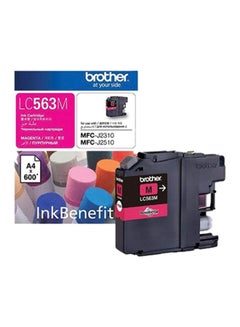 Buy LC563 Ink Cartridge For Inkjet Printer Pink in UAE