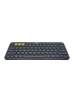 Buy K380 Multi-Device Bluetooth Keyboard Language - Arabic dark grey in Saudi Arabia