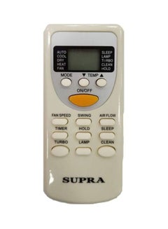 Buy Universal Air Conditioner Remote Control SP-09 Off White/Yellow in UAE