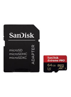 Buy Extreme Pro Micro SDXC 64gb Card Adapter 64 GB in UAE