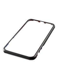 Buy Magnetic Adsorption Case For Apple iPhone XS Clear/Black in Saudi Arabia