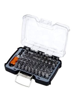 Buy 61-Piece S2 Bit Set TTX-418159 Multicolour 9x3.5x12cm in UAE