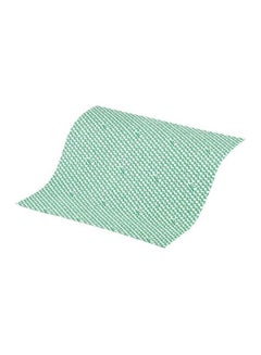 Buy 3-Piece Easy Clean Floor Cloth Green in UAE