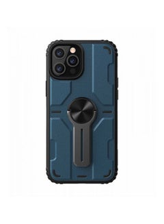 Buy Medley Case with Metal Kickstand For Apple iPhone 12 / 12 Pro blue in Saudi Arabia