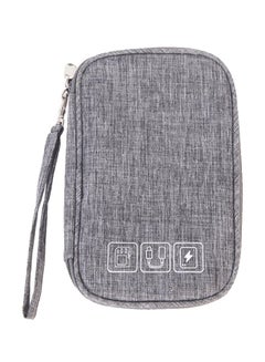 Buy Portable Waterproof Finishing Gadget Holder Case Grey/White in UAE