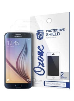 Buy Crystal HD Screen Protector Scratch Guard For Samsung Galaxy S6 Clear in UAE