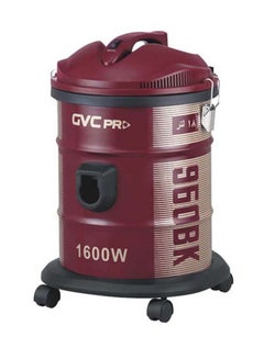 Buy Canister Vacuum Cleaner 18L 1600W 18 L 1600 W GVC-1600 Red in Saudi Arabia