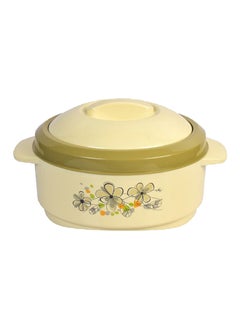 Buy Supremo Hot Pot Casserole Beige 17x17x13cm in UAE