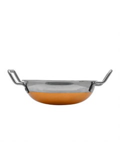 Buy Copper Kadai Silver 19cm in UAE