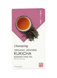 اشتري Organic Japanese Kukicha Roasted Twig Tea Bags 36غم عبوة من 20 قطعة في الامارات