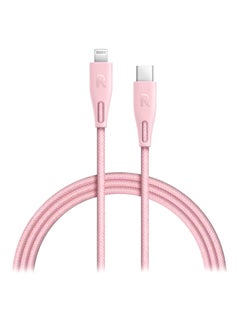 Buy Type-C To Lightning Data Sync Charging Cable Pink in Saudi Arabia