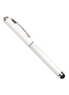 اشتري قلم مؤشر ليزر أحمر لشاشات اللمس مزود بمصباح LED بتصميم 3 في 1 لون أبيض لهاتف سوني إكسبيريا Z1 أبيض\فضي\أسود في الامارات
