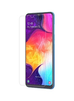Buy Tempered Glass Screen Protector For Samsung Galaxy A50 Clear in Saudi Arabia