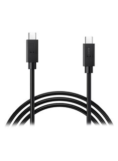 Buy Cable USB-C To USB-C 3.1 Cable Black in Saudi Arabia