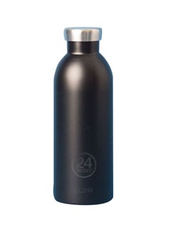 Buy Double Walled Stainless Steel Water Bottle Black in UAE